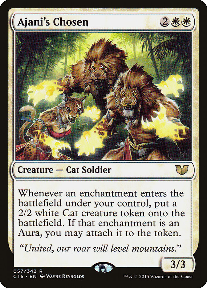 Ajani's Chosen [Commander 2015] | Total Play