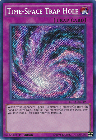 Time-Space Trap Hole [MP15-EN119] Secret Rare | Total Play