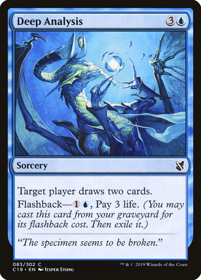 Deep Analysis [Commander 2019] | Total Play