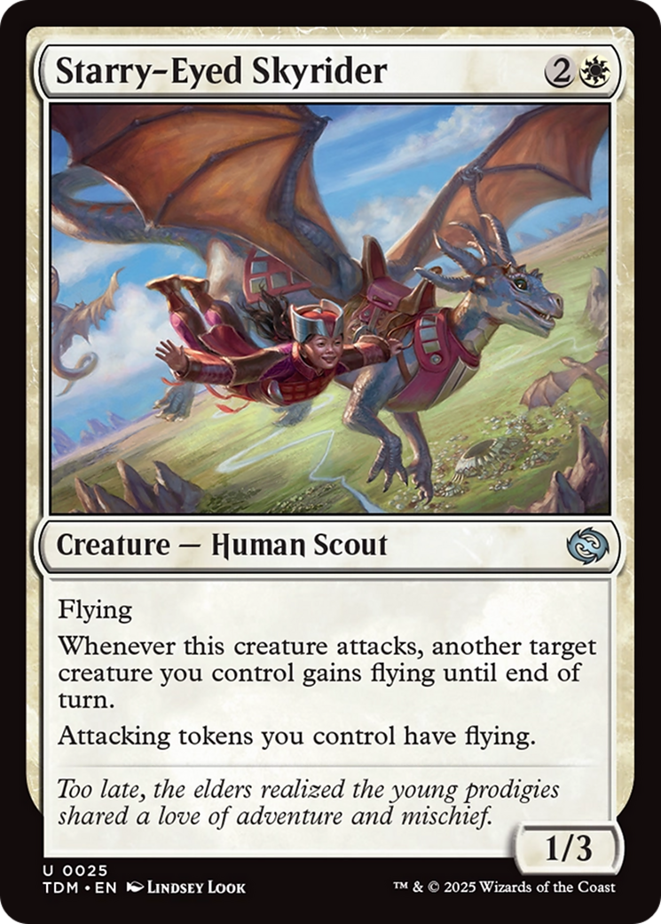 Starry-Eyed Skyrider [Tarkir: Dragonstorm] | Total Play