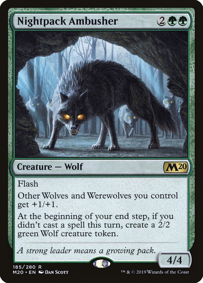 Nightpack Ambusher [Core Set 2020] | Total Play