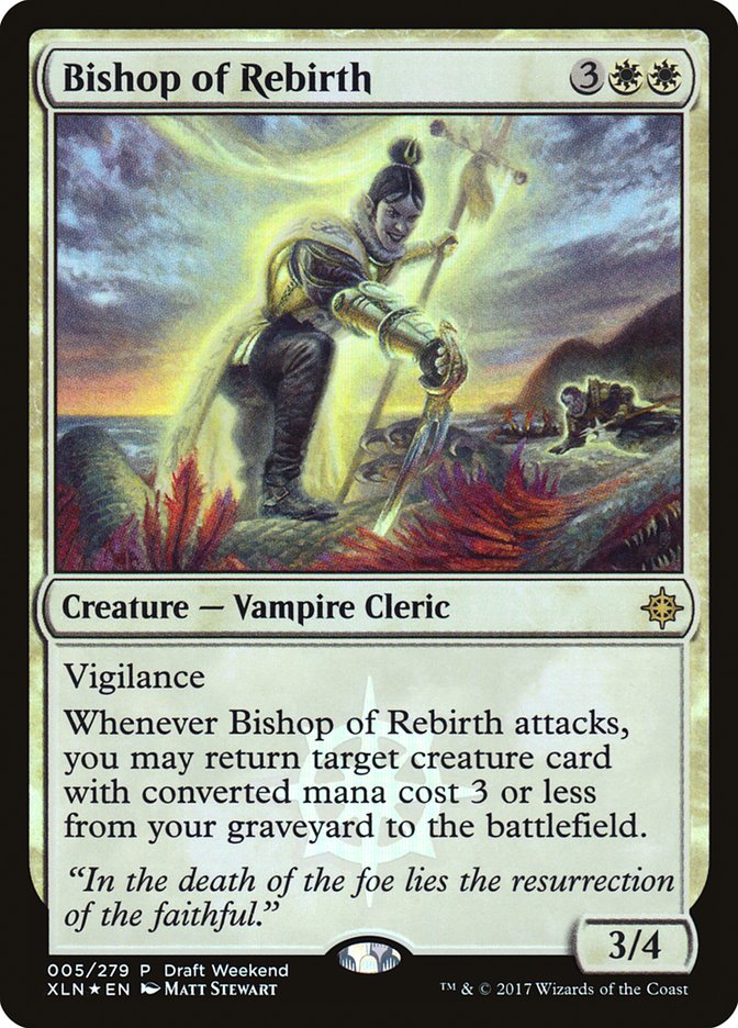 Bishop of Rebirth (Draft Weekend) [Ixalan Promos] | Total Play