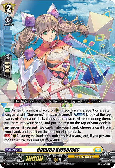 Octaray Sorceress (D-BT06/031EN) [Blazing Dragon Reborn] | Total Play