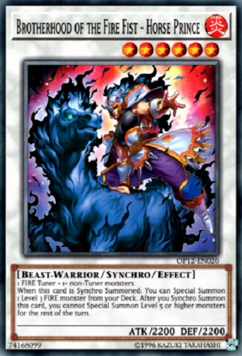 Brotherhood of the Fire Fist - Horse Prince [OP12-EN020] Common | Total Play