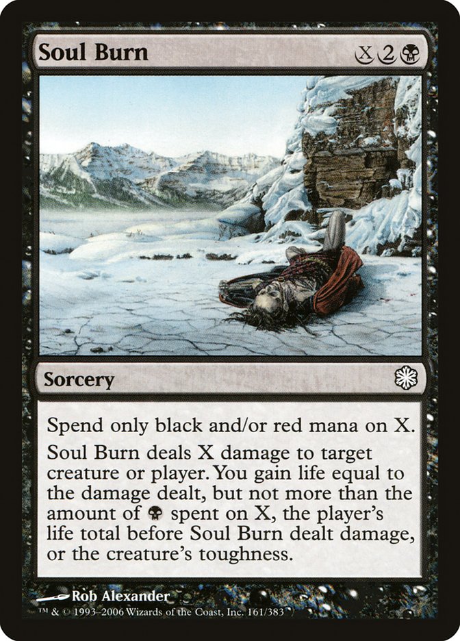 Soul Burn [Coldsnap Theme Decks] | Total Play