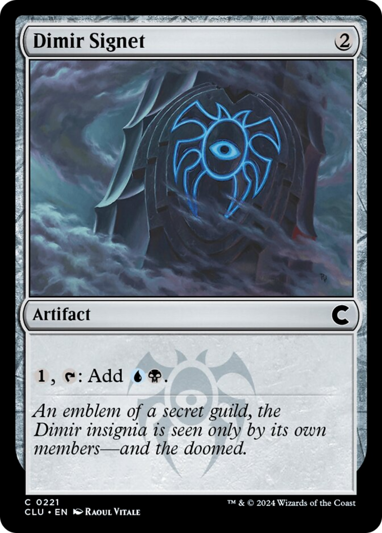 Dimir Signet [Ravnica: Clue Edition] | Total Play