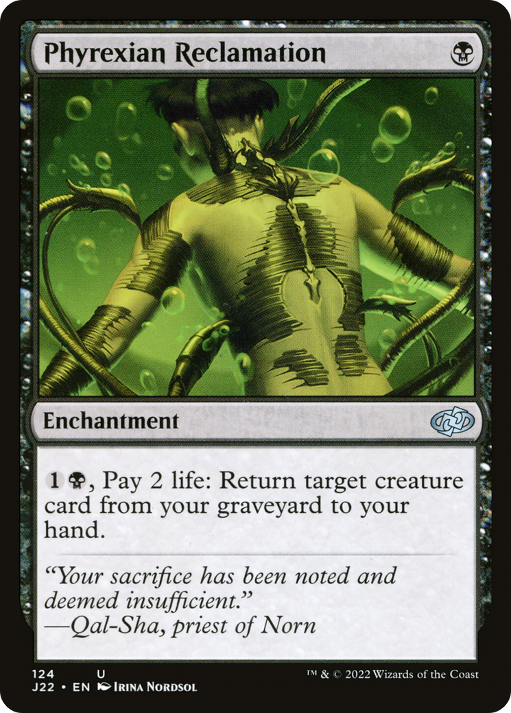 Phyrexian Reclamation [Jumpstart 2022] | Total Play