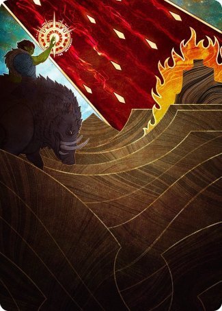 Stone Rain Art Card [Strixhaven: School of Mages Art Series] | Total Play