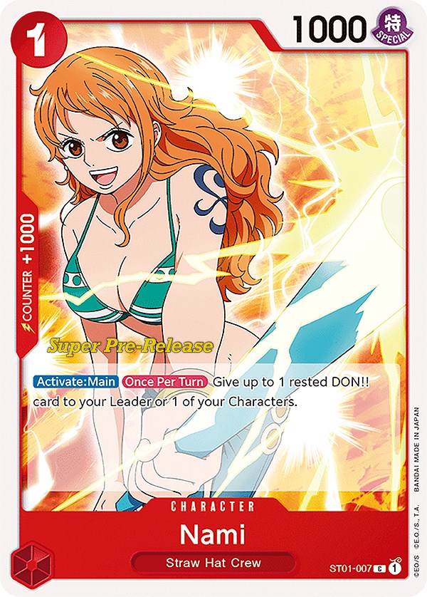 Nami [Super Pre-Release Starter Deck: Straw Hat Crew] | Total Play