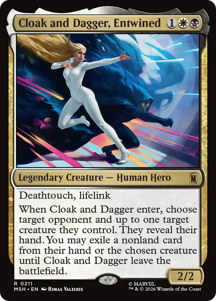 Cloak and Dagger, Entwined [Marvel Super Heroes] | Total Play