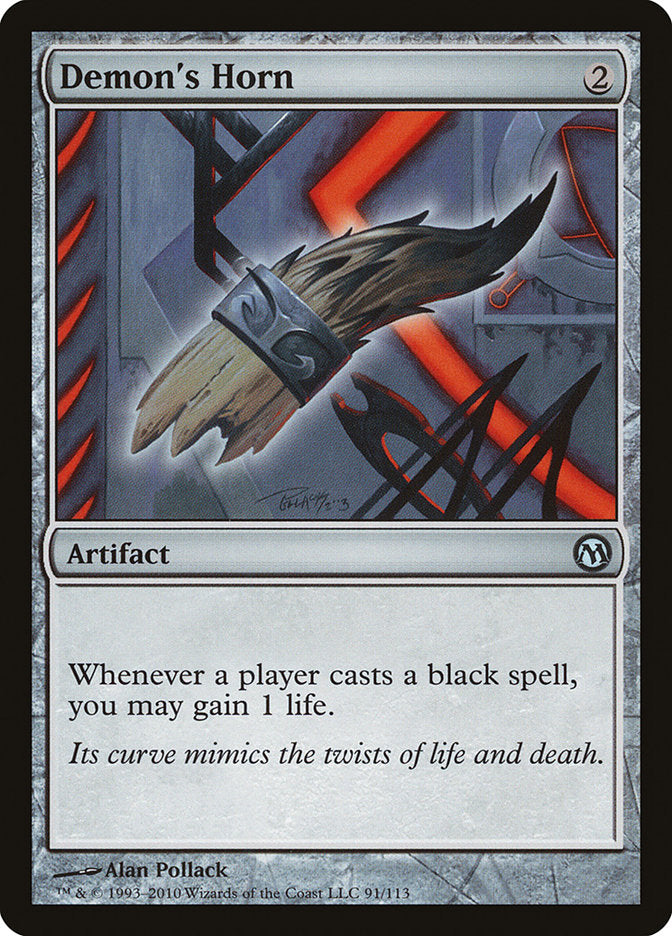 Demon's Horn [Duels of the Planeswalkers] | Total Play