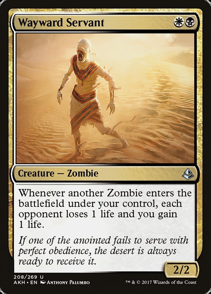 Wayward Servant [Amonkhet] | Total Play