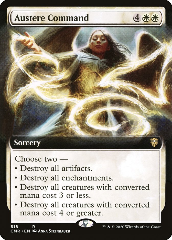 Austere Command (Extended Art) [Commander Legends] | Total Play