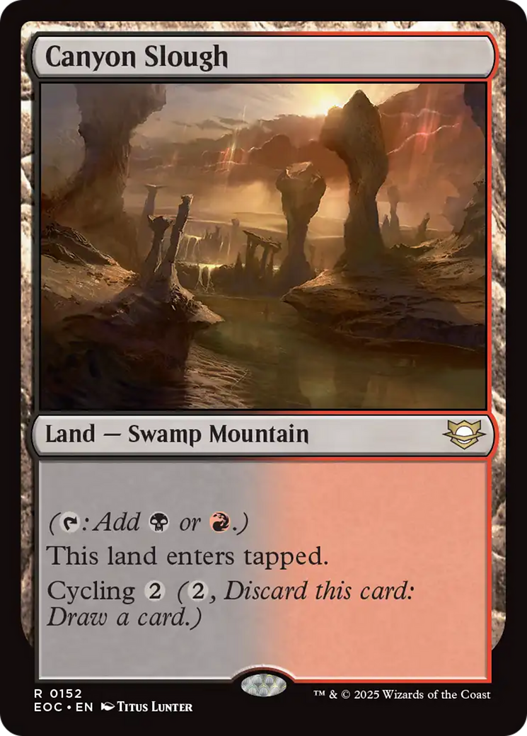 Canyon Slough [Edge of Eternities Commander] | Total Play
