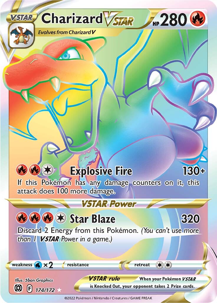 Charizard VSTAR (174/172) [Sword & Shield: Brilliant Stars] | Total Play