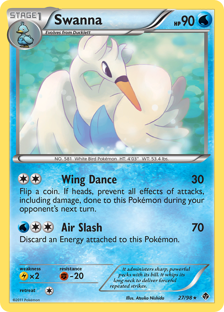 Swanna (27/98) [Black & White: Emerging Powers] | Total Play