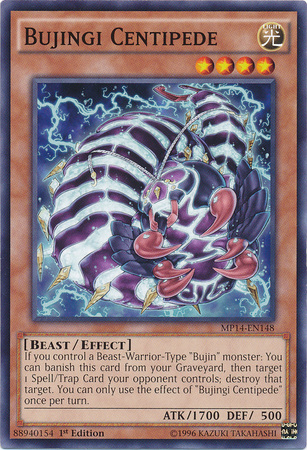 Bujingi Centipede [MP14-EN148] Common | Total Play