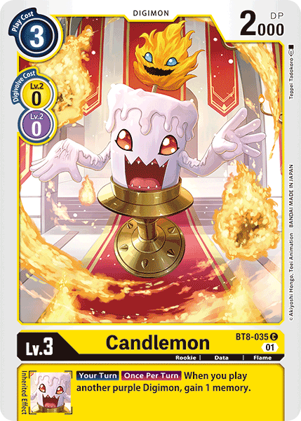 Candlemon [BT8-035] [New Awakening] | Total Play