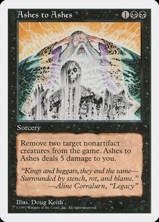 Ashes to Ashes [Fifth Edition] | Total Play