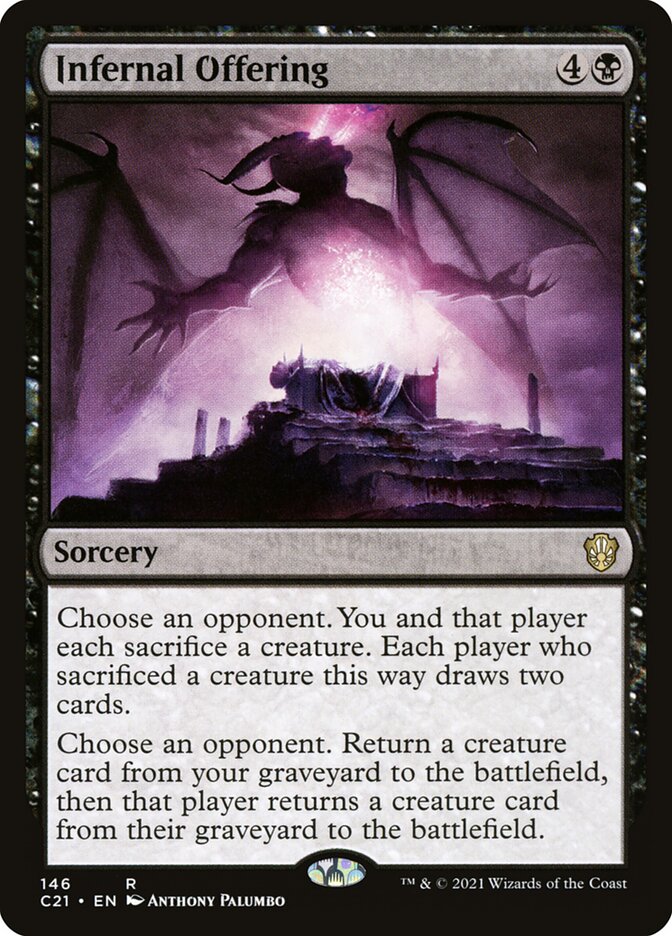 Infernal Offering [Commander 2021] | Total Play