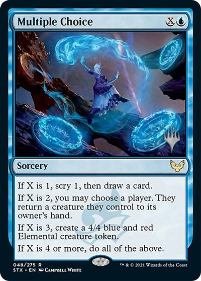 Multiple Choice (Promo Pack) [Strixhaven: School of Mages Promos] | Total Play