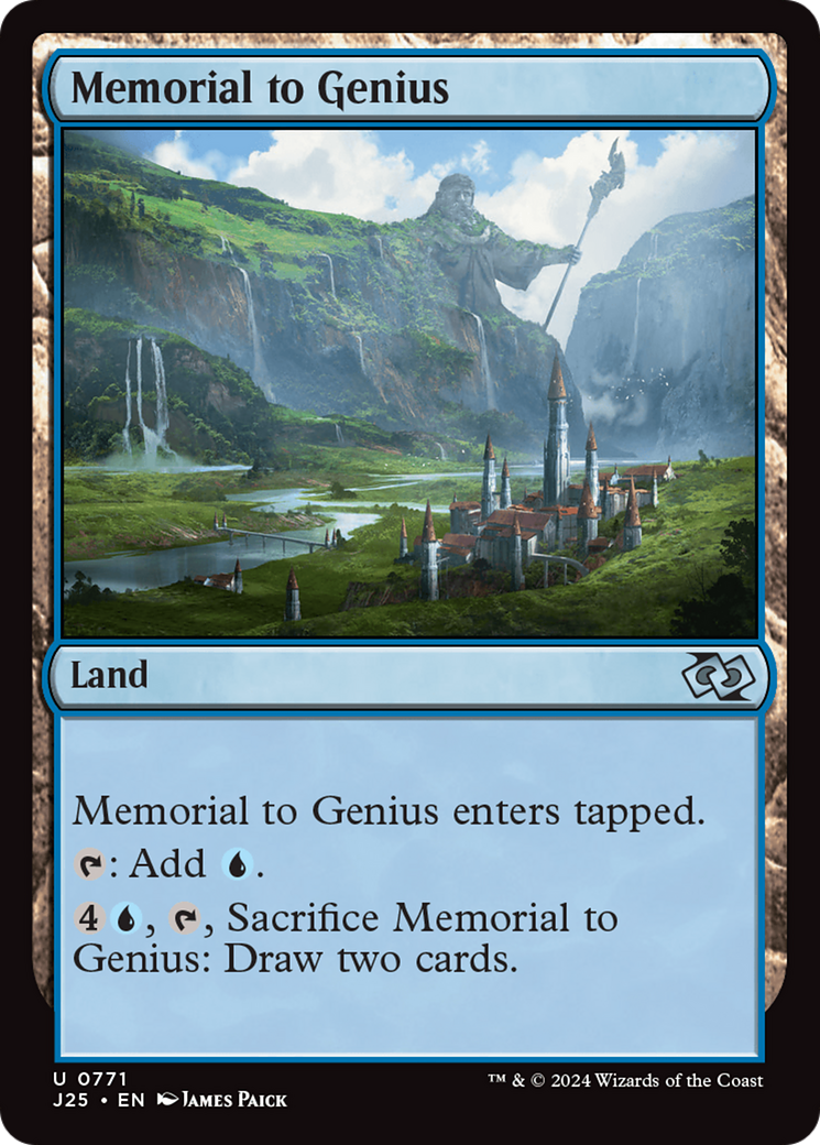 Memorial to Genius [Foundations Jumpstart] | Total Play