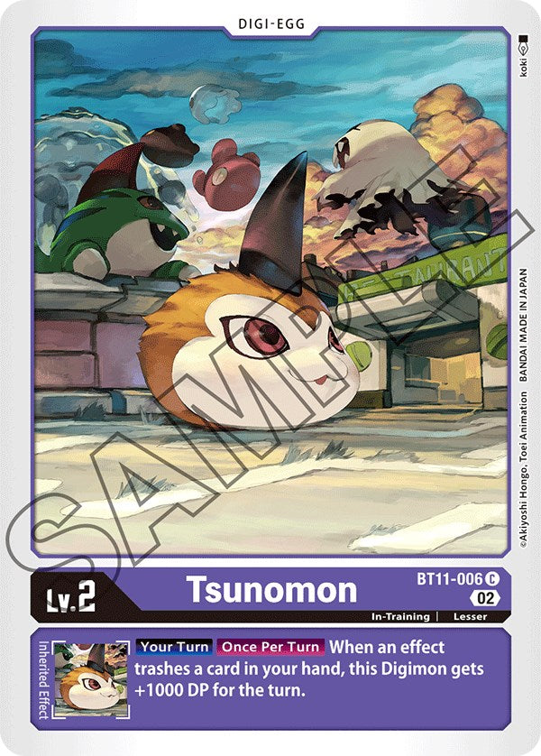 Tsunomon [BT11-006] [Dimensional Phase] | Total Play