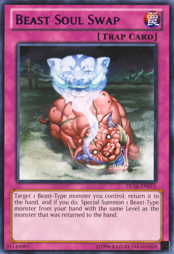Beast Soul Swap (Purple) [DL16-EN015] Rare | Total Play