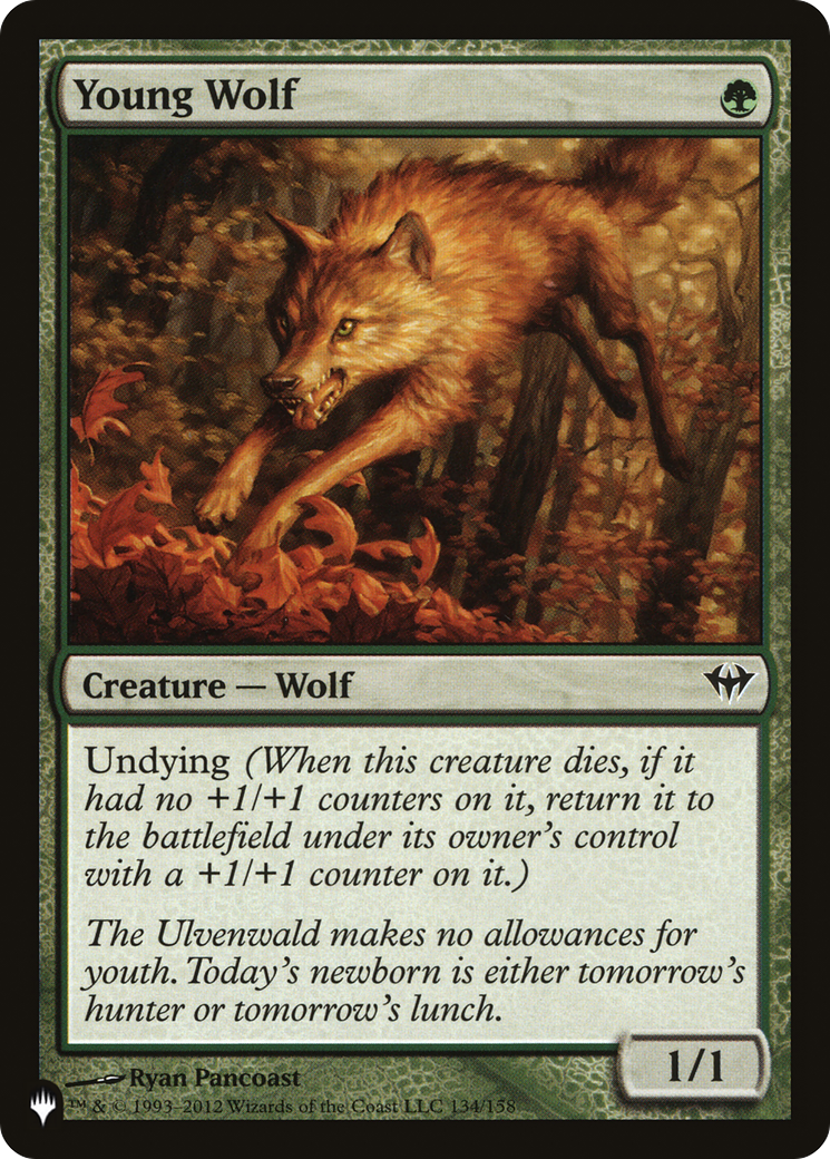 Young Wolf [The List Reprints] | Total Play