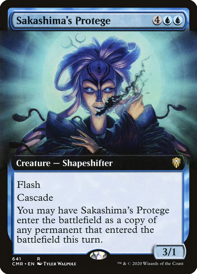 Sakashima's Protege (Extended Art) [Commander Legends] | Total Play