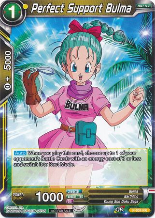 Perfect Support Bulma (Non-Foil) (P-034) [Promotion Cards] | Total Play