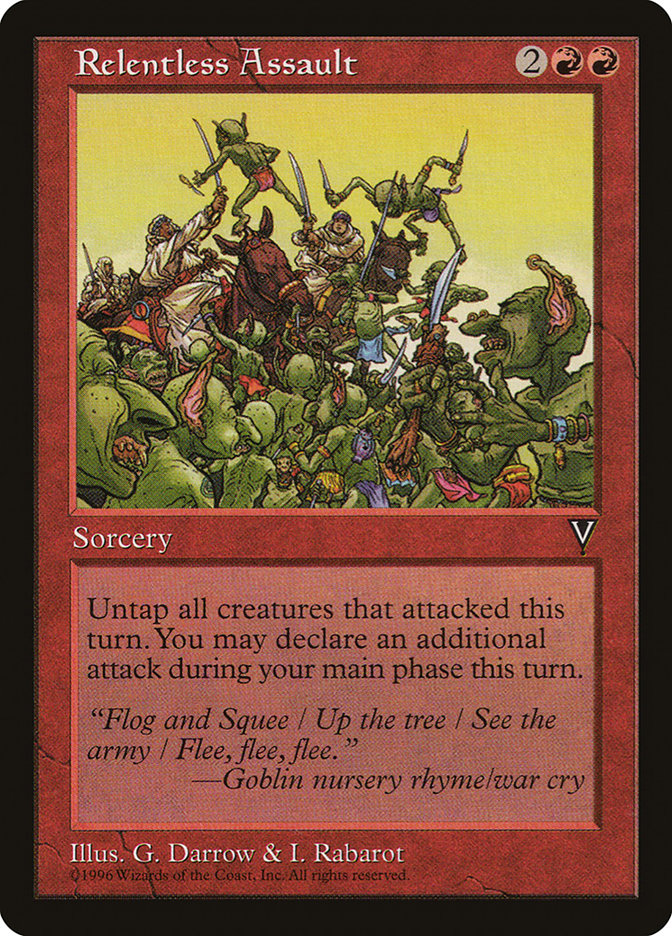 Relentless Assault [Visions] | Total Play
