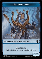 Dragon // Shapeshifter (0008) Double-Sided Token [Modern Horizons 3 Commander Tokens] | Total Play