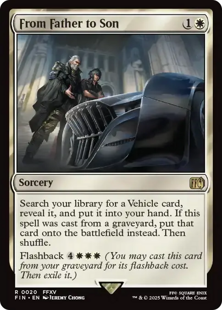 From Father to Son [FINAL FANTASY] | Total Play