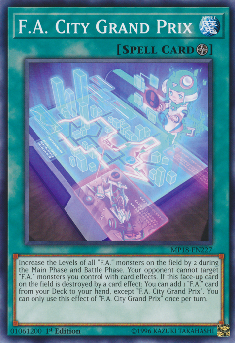 F.A. City Grand Prix [MP18-EN227] Common | Total Play