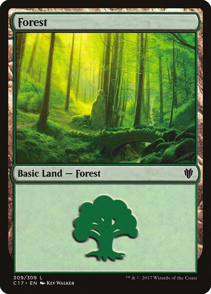 Forest (309) [Commander 2017] | Total Play