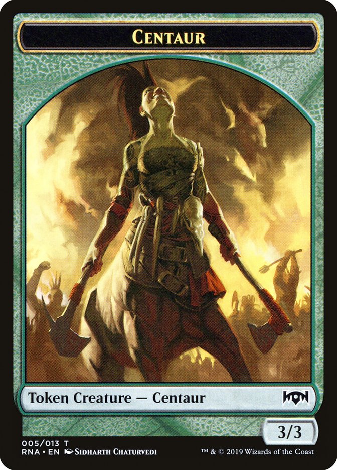 Centaur Token [Ravnica Allegiance Tokens] | Total Play