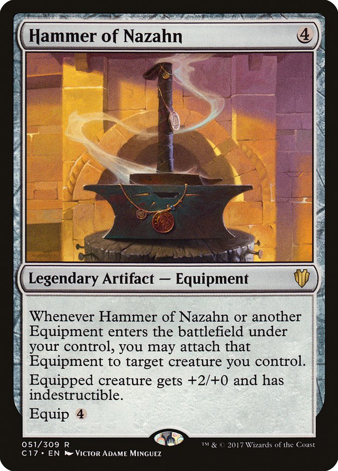 Hammer of Nazahn [Commander 2017] | Total Play