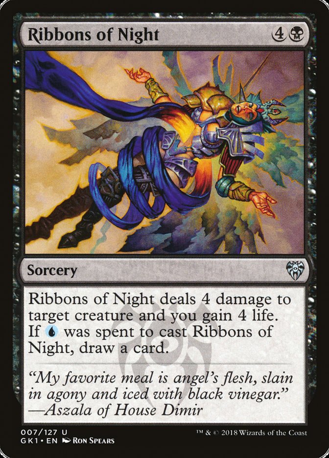 Ribbons of Night [Guilds of Ravnica Guild Kit] | Total Play