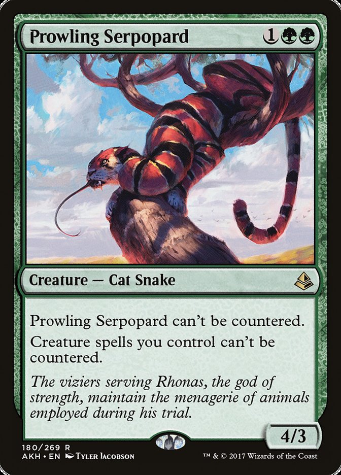 Prowling Serpopard [Amonkhet] | Total Play