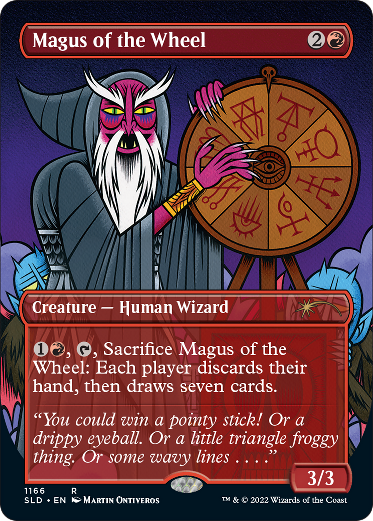 Magus of the Wheel (Borderless) [Secret Lair Drop Series] | Total Play