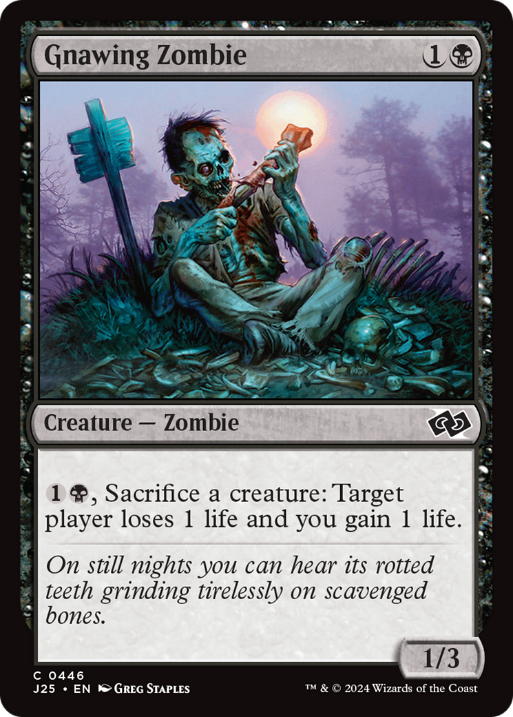 Gnawing Zombie [Foundations Jumpstart] | Total Play