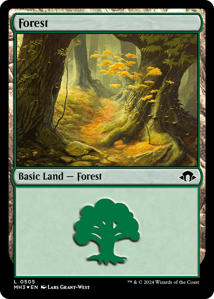Forest (0505) (Ripple Foil) [Modern Horizons 3] | Total Play