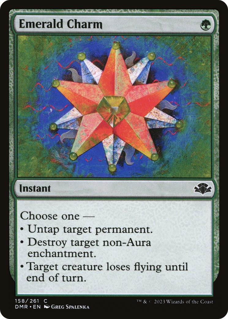 Emerald Charm [Dominaria Remastered] | Total Play