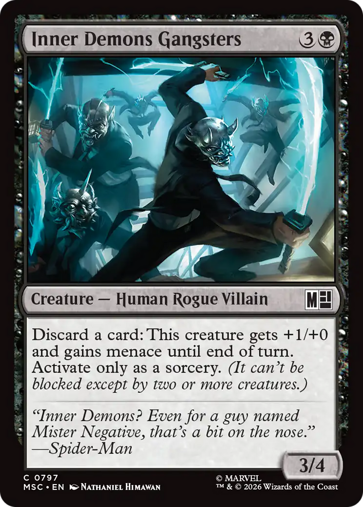 Inner Demons Gangsters [Marvel Super Heroes Commander] | Total Play