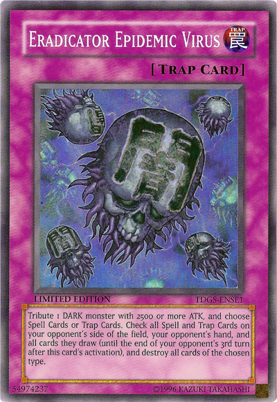 Eradicator Epidemic Virus [TDGS-ENSE1] Super Rare | Total Play