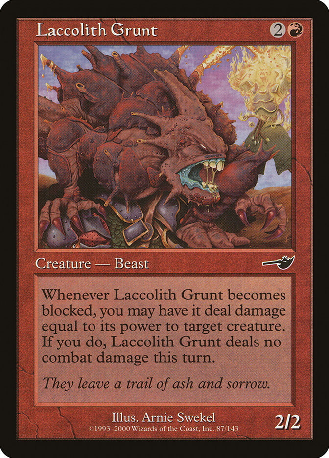Laccolith Grunt [Nemesis] | Total Play