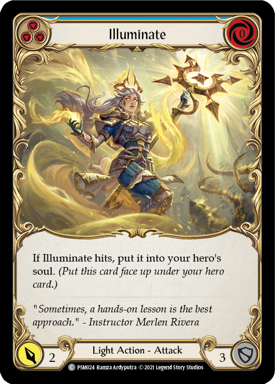 Illuminate (Blue) [PSM024] (Monarch Prism Blitz Deck) | Total Play