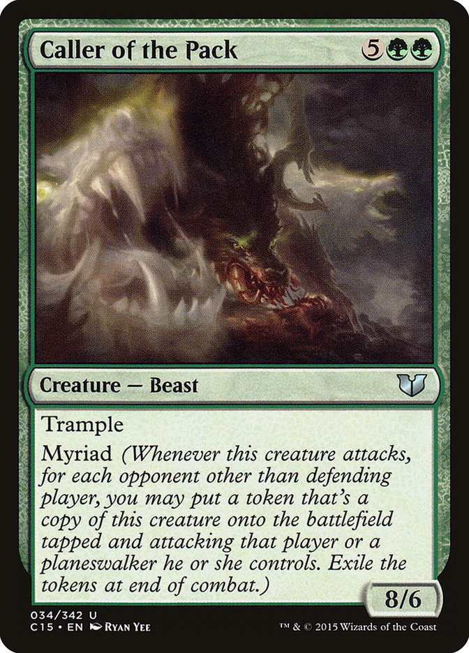 Caller of the Pack [Commander 2015] | Total Play