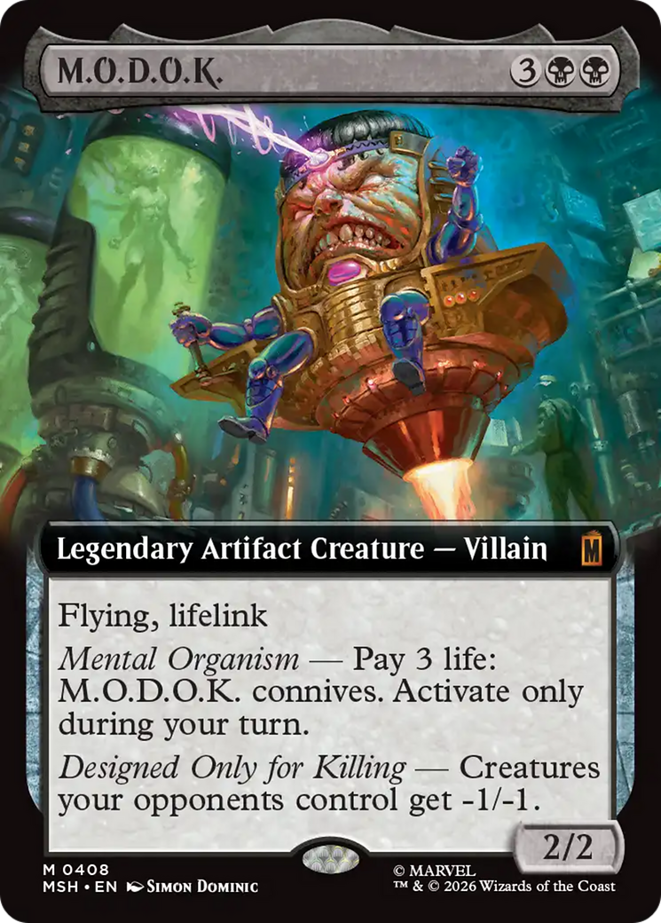 M.O.D.O.K. (Extended Art) [Marvel Super Heroes] | Total Play